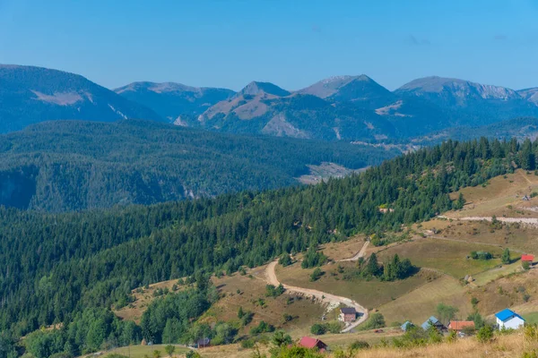 Pueblo Situado Las Montañas Rugova Kosovo — Foto de Stock