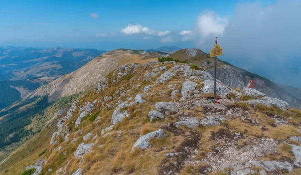 Cima Hajla Sui Monti Rugova Kosovo — Foto Stock