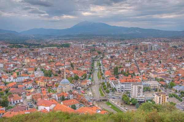 Vista Aérea Ciudad Prizren Kosovo —  Fotos de Stock