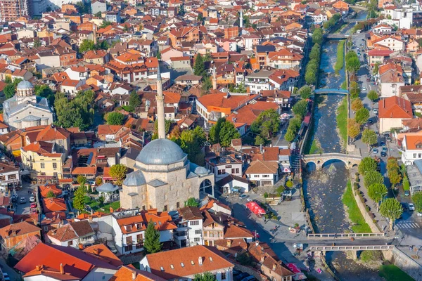 Aerial View Sinan Pasha Mosque Prizren Kosovo — Stock Photo, Image