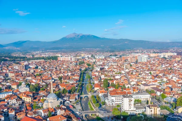 Vista Aérea Ciudad Prizren Kosovo —  Fotos de Stock