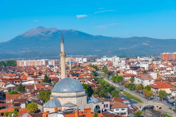 Vista Aérea Ciudad Prizren Kosovo —  Fotos de Stock