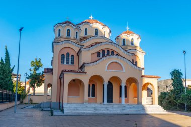 Arnavutluk 'un Şkoder kentinde İsa' nın Doğumu Kilisesi