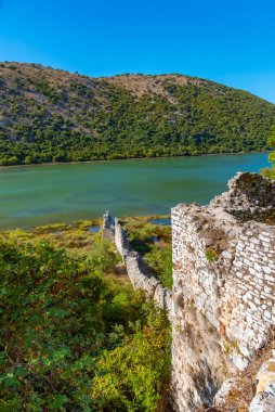 Arnavutluk 'taki Butrint Ulusal Parkı' nda antik takviye