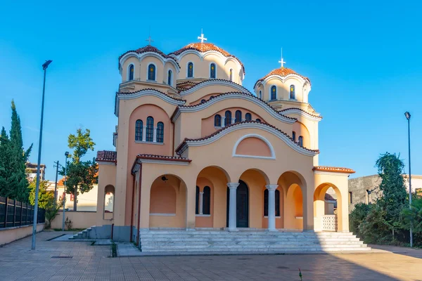 Kościół Narodzenia Pańskiego Shkoder Albania — Zdjęcie stockowe