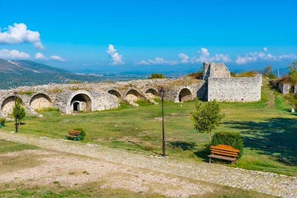 Руины Цитадели Замка Берат Албании — стоковое фото