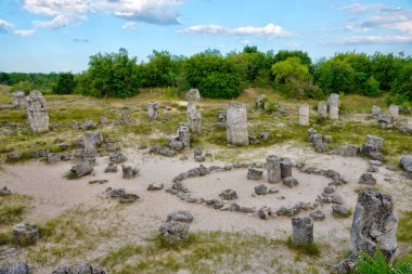 Bulgaristan 'ın Varna kenti yakınlarındaki Taş Ormanı