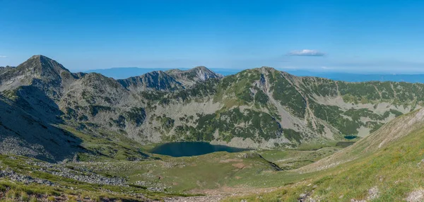 Μεγάλη Λίμνη Vlahino Στο Εθνικό Πάρκο Pirin Στο Bulgari — Φωτογραφία Αρχείου