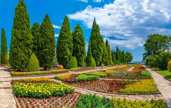 Botanisk Trädgård Balchik Palats Bulgari — Stockfoto