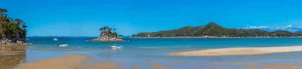 Strand Torrent Öbölben Abel Tasman Nemzeti Parkban Zélandon — Stock Fotó