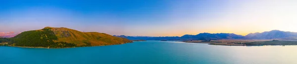 新西兰Tekapo湖日落 — 图库照片