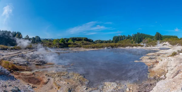 Hell Gate Geotermisk Reserv Nya Zealan — Stockfoto