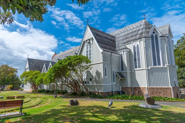 Церква Святої Марії Окленді Нова Зеландія — стокове фото