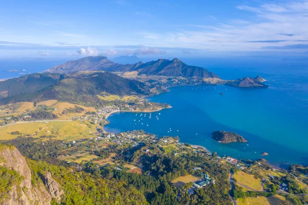 Luftaufnahme Der Taurikura Bucht Neuseeland — Stockfoto