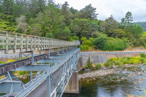 Former Railway Bridge Karangahake Gorge New Zealand — Stock Photo, Image