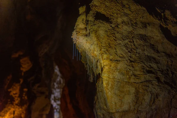 Павуки Печері Руакурі Нова Зеландія — стокове фото