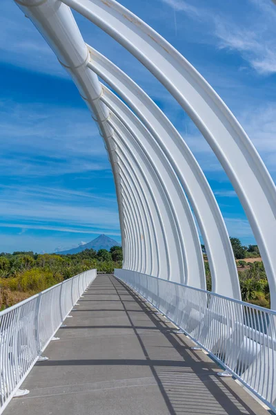 타라나키 뉴질랜드 뉴플리머스에 다리를 — 스톡 사진