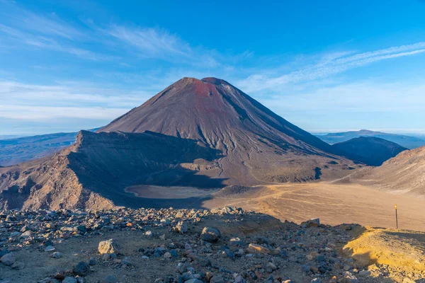 ニュージーランドのトンガリロ国立公園にあるNaguhoe山 — ストック写真