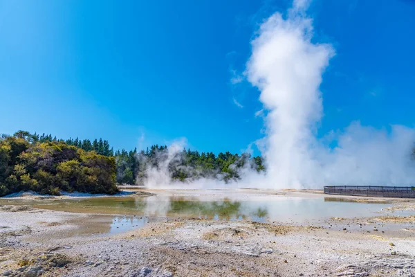 Művészpaletta Wai Tapu Ban Zélandon — Stock Fotó