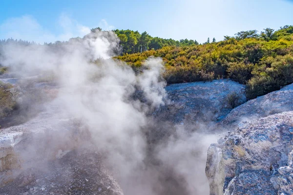 Crateras Wai Tapu Nova Zelândia — Fotografia de Stock