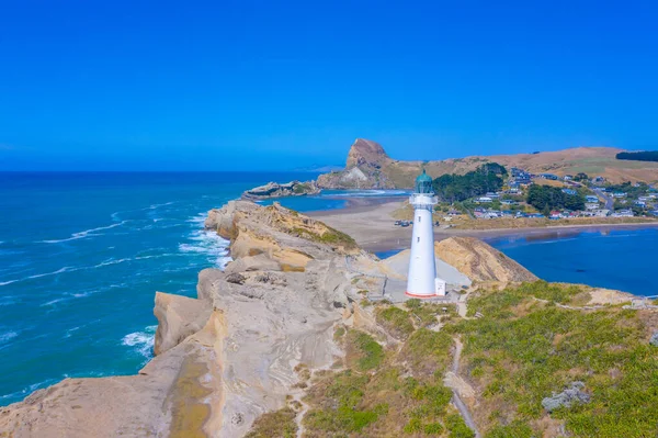 Castlepoint Lighthouse New Zealand — Stock Photo, Image