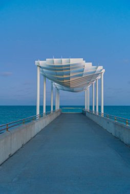 Napier, Yeni Zelanda 'daki Deniz Geçidi izleme platformu