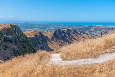 Te Mata tepesi Hastings, Yeni Zelanda yakınlarında.