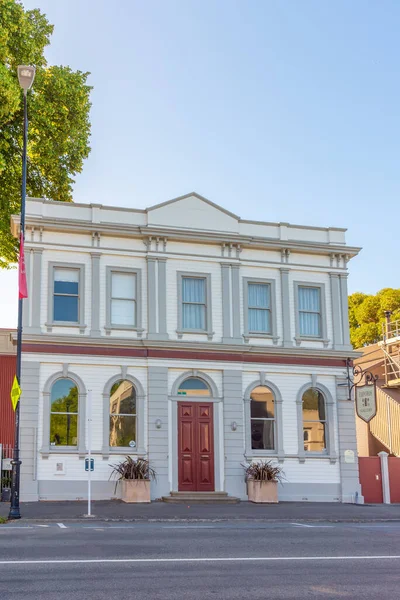 Edifícios Históricos Centro Greytown Nova Zelândia — Fotografia de Stock