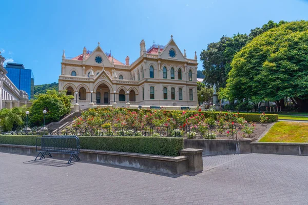 Biblioteca Parlamentar Wellington Nova Zelândia — Fotografia de Stock