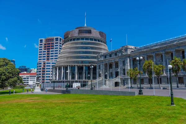 Edificios Del Parlamento Nueva Zelanda Wellington — Foto de Stock