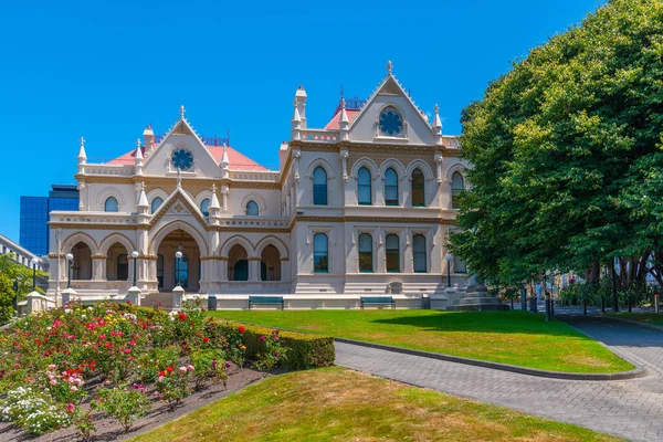 Biblioteca Parlamentar Wellington Nova Zelândia — Fotografia de Stock