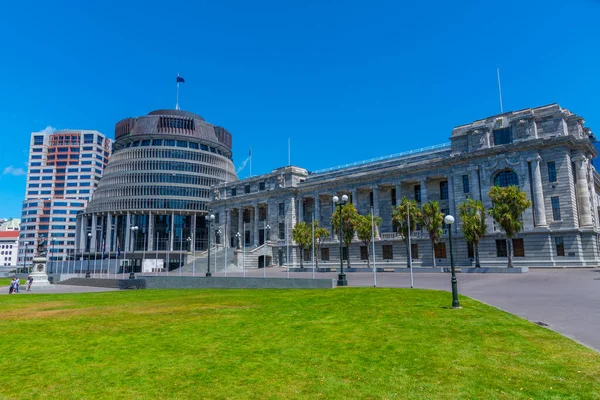 Edificios Del Parlamento Nueva Zelanda Wellington — Foto de Stock