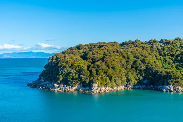 Bahía Pukatea Parque Nacional Abel Tasman Nueva Zelanda — Foto de Stock