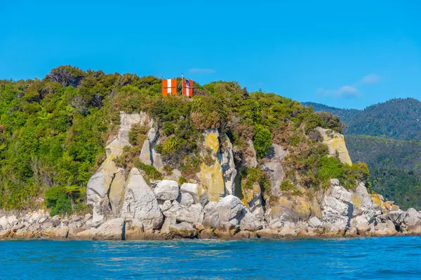 Costa Del Parque Nacional Abel Tasman Nueva Zelanda — Foto de Stock