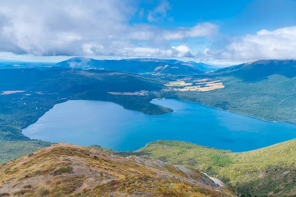 Panorama Des Rotoiti Sees Neuseeland — Stockfoto