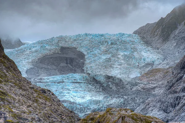 Glaciar Franz Josef Nova Zelândia — Fotografia de Stock