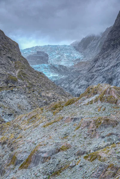 Glaciar Franz Josef Nova Zelândia — Fotografia de Stock