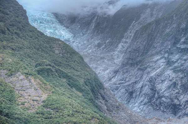 Franz Josef Glaciär Nya Zeeland — Stockfoto