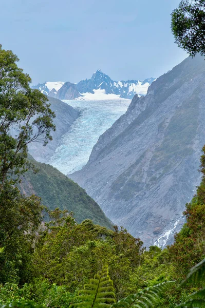 Räv Glaciär Nya Zeeland — Stockfoto