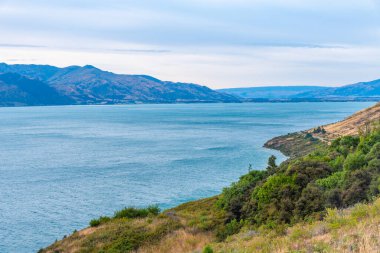 Wanaka Gölü Yeni Zelanda 'nın güney adasında