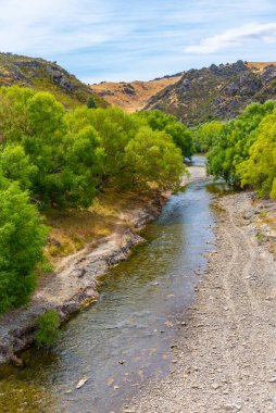 Orta Otago, Yeni Zelanda 'daki Manuherikia Nehri