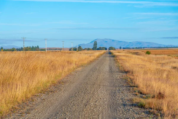 Paisaje Otago Región Vista Desde Central Otago Carril Carril Bici — Foto de Stock