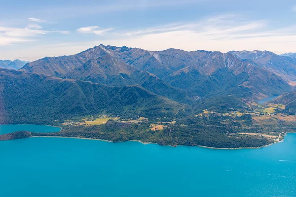 Panorama Wakatipu Lake New Zealand — Stock Photo, Image