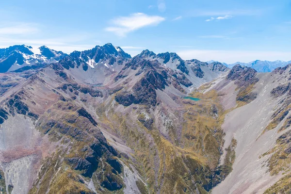 Южные Альпы Недалеко Куинстауна Новой Зеландии — стоковое фото