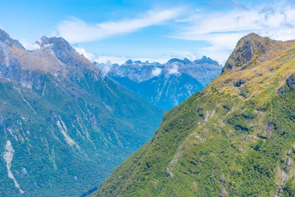 Alpes Sul Perto Queenstown Nova Zelândia — Fotografia de Stock