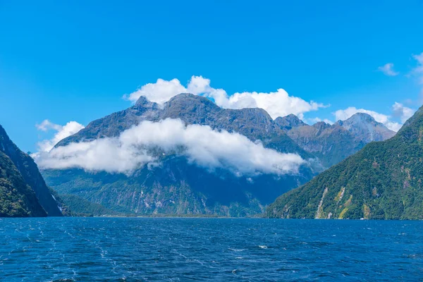 Milford Sound Novém Zélandu — Stock fotografie