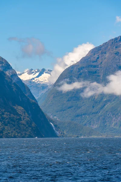 Milford Sound Novém Zélandu — Stock fotografie