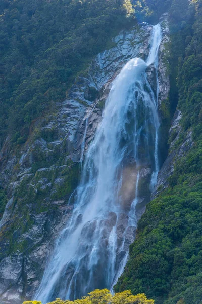 Bowen Stürzt Milford Sound Neuseeland — Stockfoto