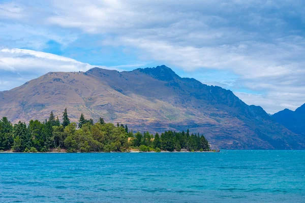 Λίμνη Wakatipu Στη Νέα Ζηλανδία — Φωτογραφία Αρχείου