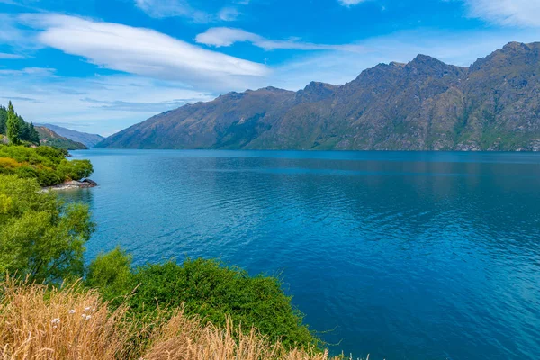 Lago Wakatipu Nova Zelândia — Fotografia de Stock